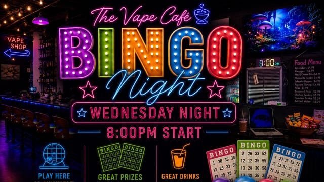 Flyer for Bingo Night