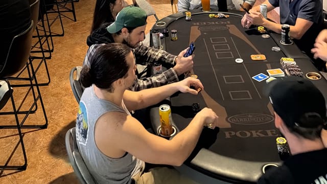 Flyer for Poker Tournament