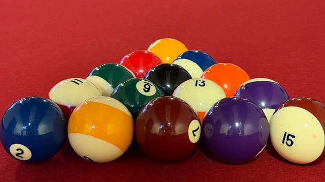 Flyer for 8 Ball Pool Tournament