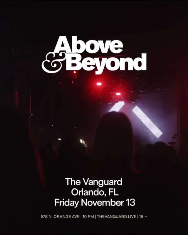 Flyer for Above & Beyond