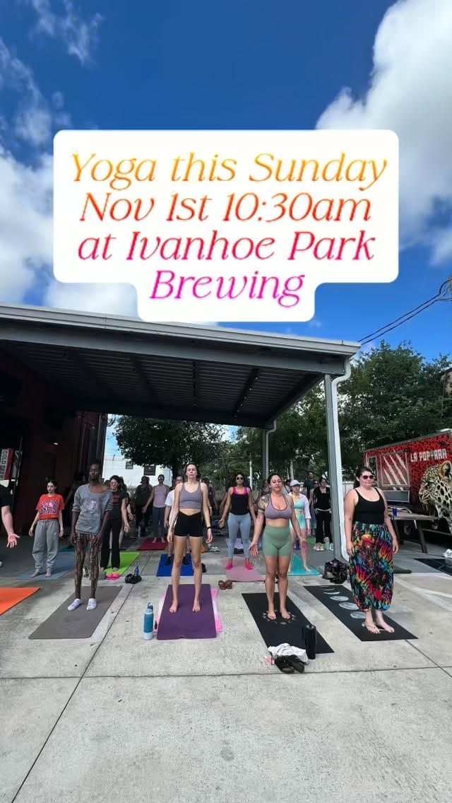 Flyer for All-Levels Yoga Flow