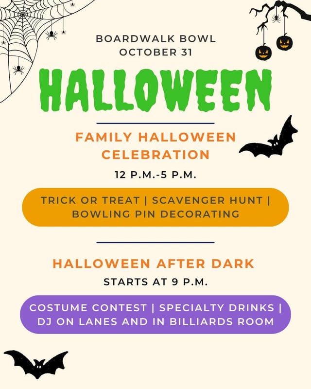 Flyer for Family Halloween Celebration