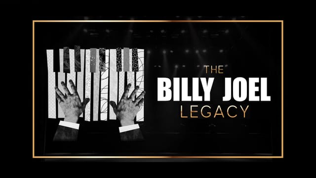Flyer for The Billy Joel Legacy