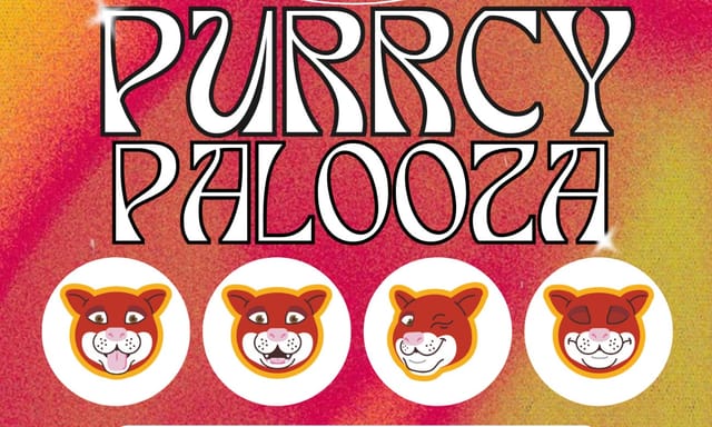 Flyer for Purrcy Palooza