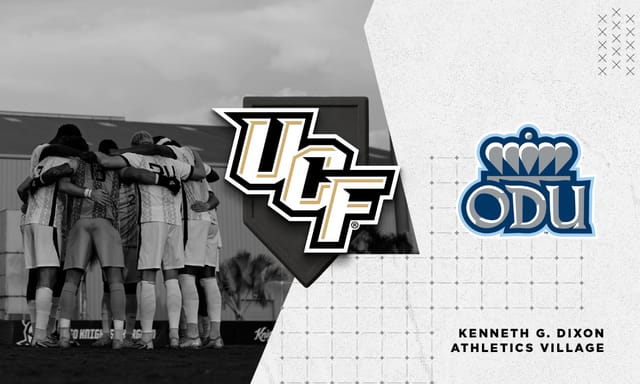 Flyer for Men's Soccer vs Old Dominion