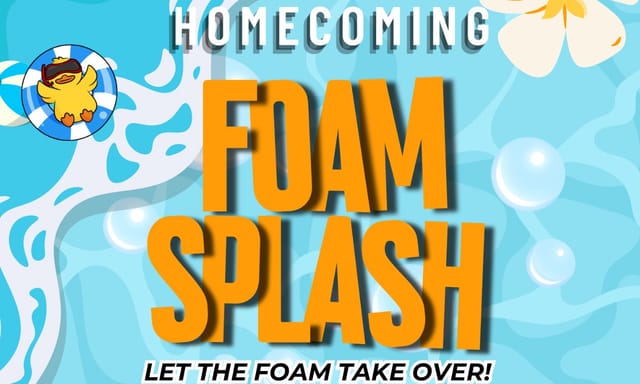 Flyer for Foam Splash