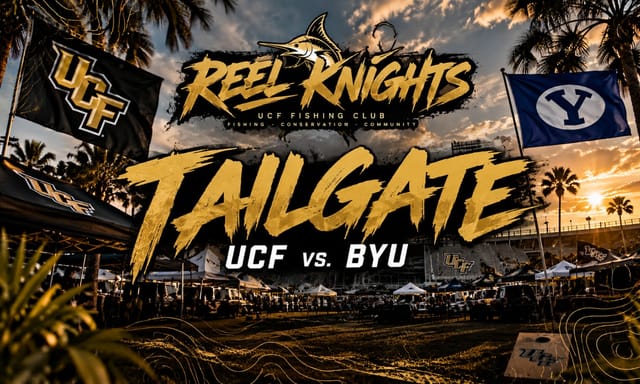Flyer for UCF vs BYU Tailgate