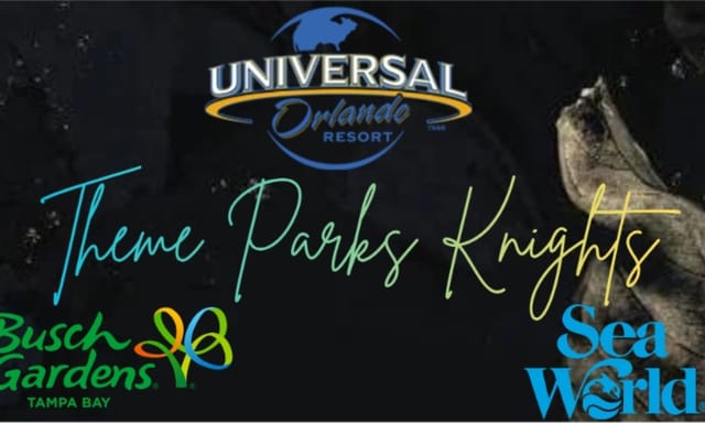 Flyer for Theme Park Knights General Meeting