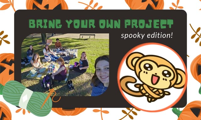 Flyer for BYOP Bring Your Own Project!