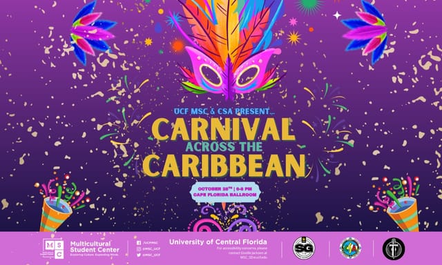 Flyer for Carnival Across the Caribbean