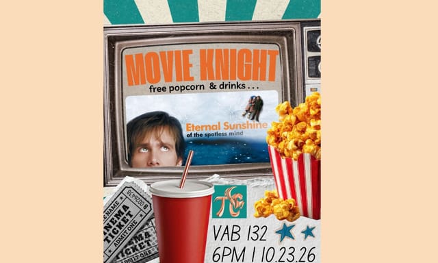 Flyer for Math Club Movie Night!