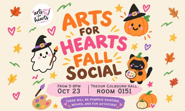 Flyer for Fall Social