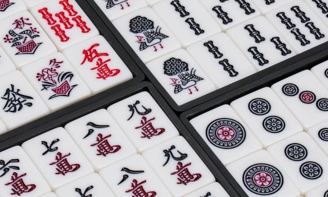 Flyer for Riichi Mahjong Knights Weekly Meeting