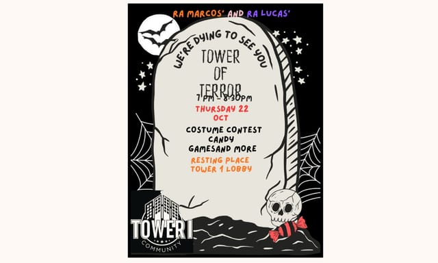Flyer for Tower of Terror