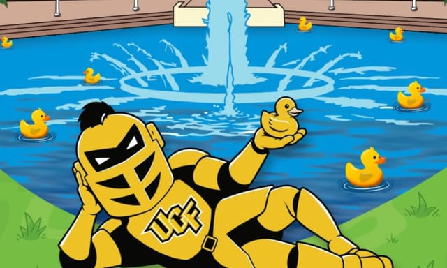 Flyer for UCF Homecoming Spirit Splash 2026